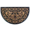 Best for Boots Deurmat - halfrond - kokos en rubber - 75 x 45 cm