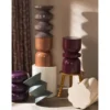 Bijzettafel Barcelona - paars - 55xØ31 cm