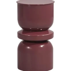 Bijzettafel Barcelona - paars - 55xØ31 cm