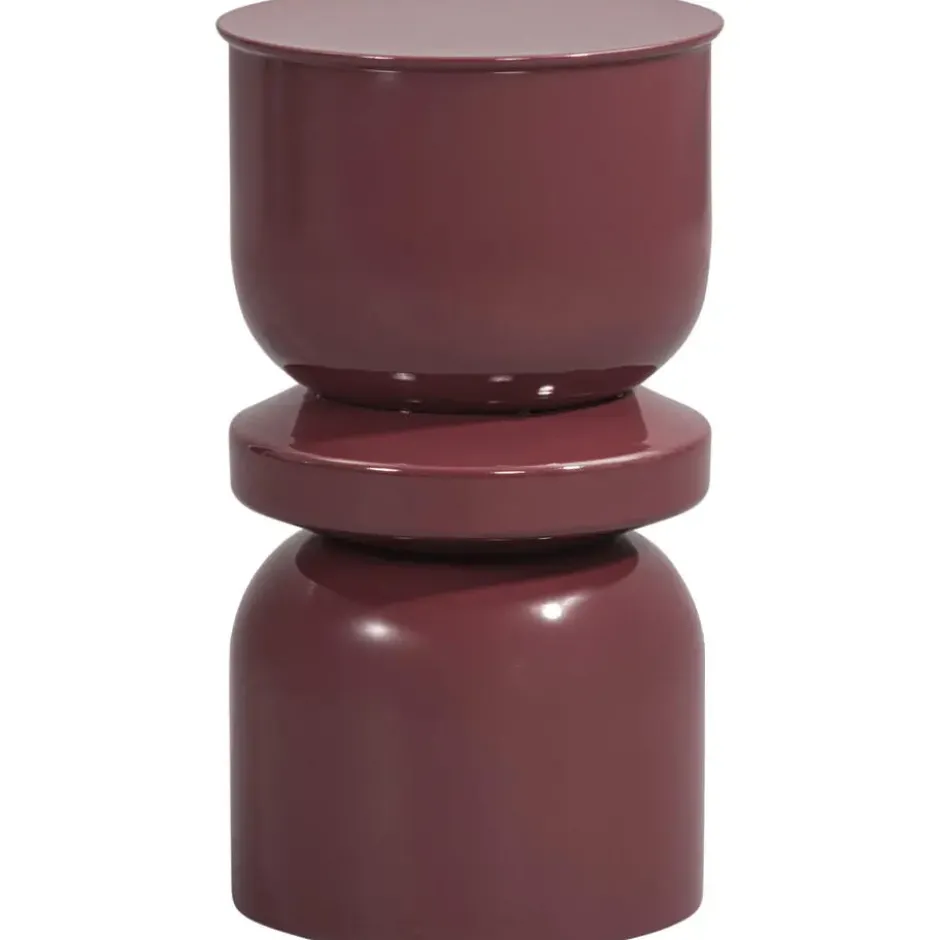 Bijzettafel Barcelona - paars - 55xØ31 cm