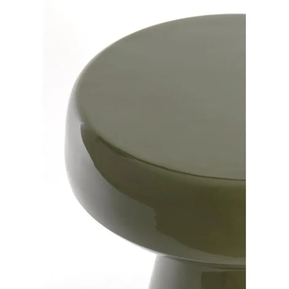 Bijzettafel Dakwa - Groen - Ø38cm
