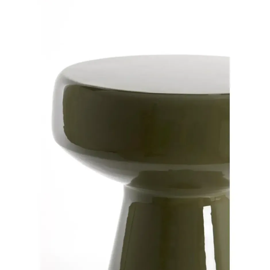 Bijzettafel Dakwa - Groen - Ø38cm