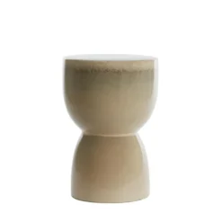 Bijzettafel Finca - Wit - 28.5x28.5x42cm