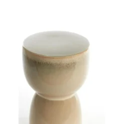 Bijzettafel Finca - Wit - 28.5x28.5x42cm