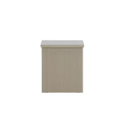 Bijzettafel Vierkant - Beige MDF - 40x40x45cm - Lenox