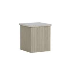 Bijzettafel Vierkant - Beige MDF - 40x40x45cm - Lenox