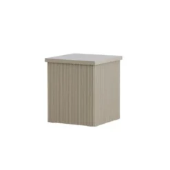 Bijzettafel Vierkant - Beige MDF - 40x40x45cm - Lenox