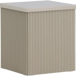 Bijzettafel Vierkant - Beige MDF - 40x40x45cm - Lenox