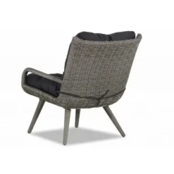 Bistroset 2 personen Wicker Grijs Garden Collections Dover