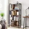 Bobbel Home - Boekenkast - 5 Planken - Hout - Bruin