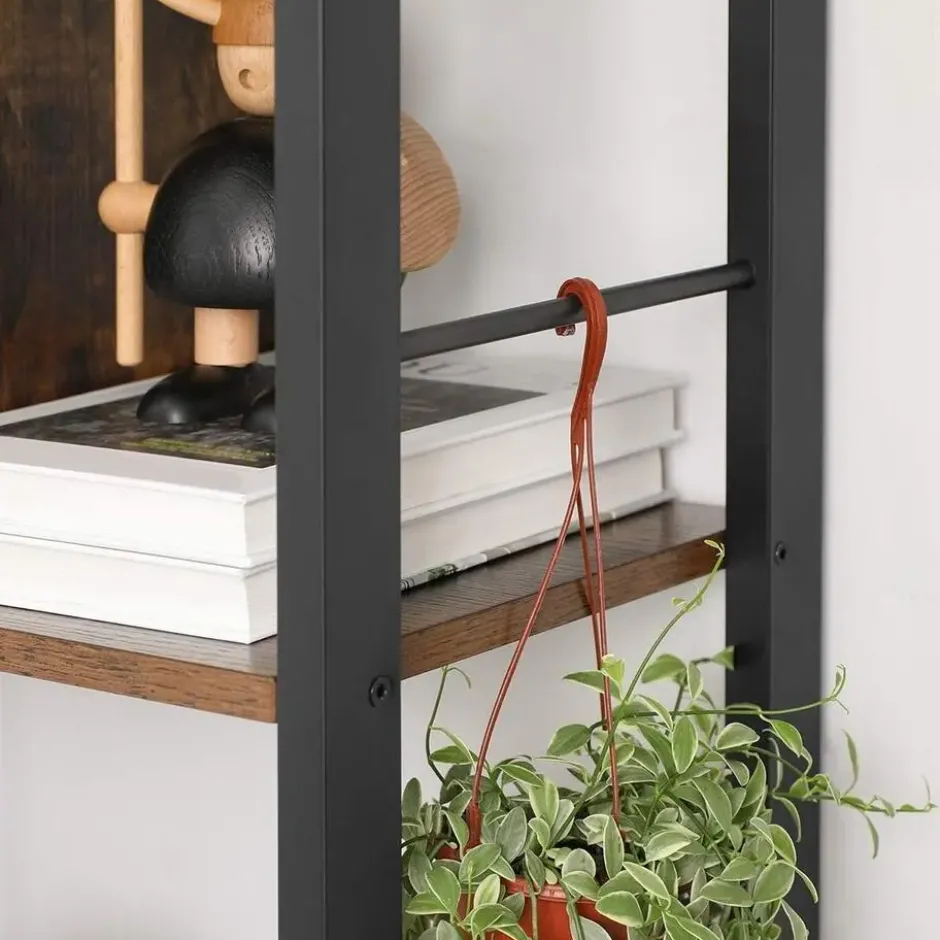 Bobbel Home - Boekenkast - 5 Planken - Hout - Bruin