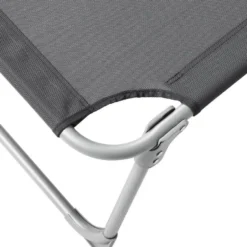 Bobbel Home Ligstoel XXL - Opvouwbaar - Verstelbaar - Grijs
