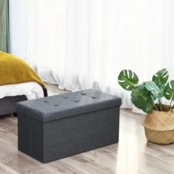 Bobbel Home opvouwbare zitbank lichtgrijs