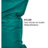 Bobbel Home - Zitzak Roma - Ruime zitzakken - Kussen - Nylon - 100x150cm - Voor