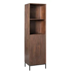 Boekenkast Bruin Hout - 55x45x200cm - Madison