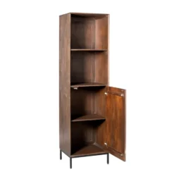 Boekenkast Bruin Hout - 55x45x200cm - Madison