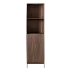 Boekenkast Bruin Hout - 55x45x200cm - Madison