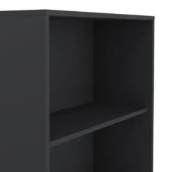 Boekenkast Grijs - 80x34x205cm - Sign