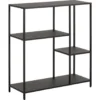 Boekenkast Jaxx - zwart - 86x79,5x30 cm