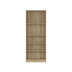 Boekenkast Naturel - 80x203cm - Basic