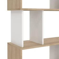 Boekenkast Wit - 80x31x174cm - Maze