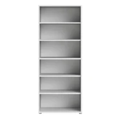 Boekenkast Wit - 90x40x220cm - Prima
