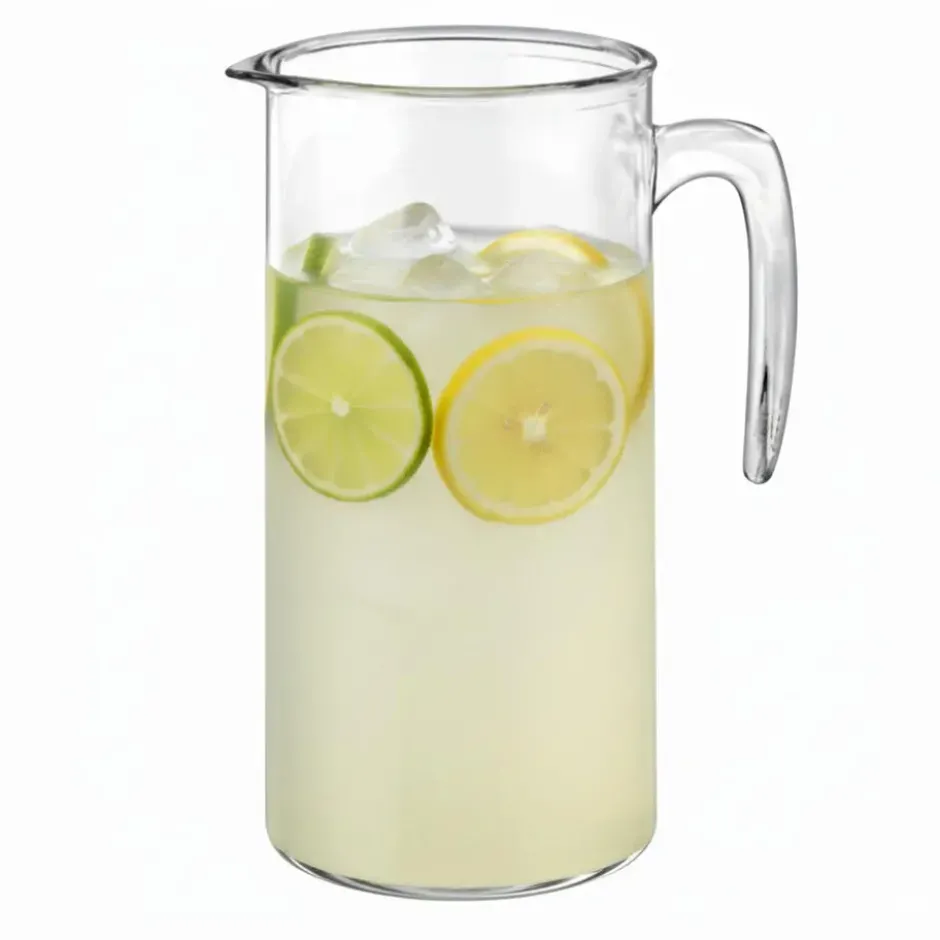 Borgonovo water karaf van 1,1 Liter - transparant glas - Sapkan