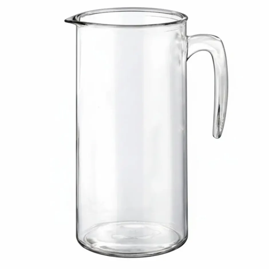 Borgonovo water karaf van 1,1 Liter - transparant glas - Sapkan