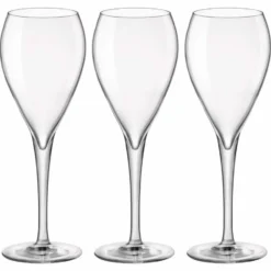 Bormioli Champagneglazen - 6x stuks - transparant - glas - 150 ml