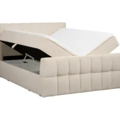 Boxcombinatie met opbergruimte Malmo - ecru - 160x200 cm