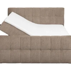 Boxcombinatie met opbergruimte Malmo - taupe - 180x200 cm