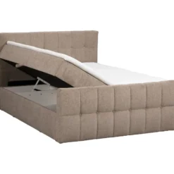 Boxcombinatie met opbergruimte Malmo - taupe - 140x200 cm