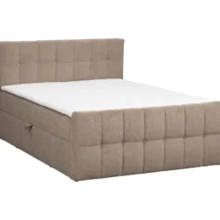 Boxcombinatie met opbergruimte Malmo - taupe - 140x200 cm