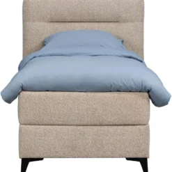 Boxspring Bergen 4-delig - greige - 90x200 cm