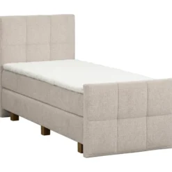 Boxspring Kanso - taupe - 90x200 cm