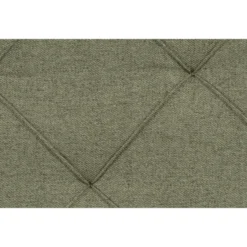 Boxspring Liv geruit - groen - 90x200 cm - slanke poot
