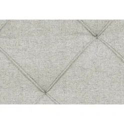 Boxspring met opbergruimte Liv geruit - ecru - 180x200 cm