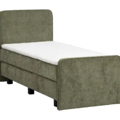 Boxspring Mori - vergrijsd groen - 90x200 cm