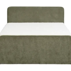 Boxspring Mori - vergrijsd groen - 180x200 cm