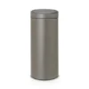 Brabantia Afvalverzamelaar 30L Platinum