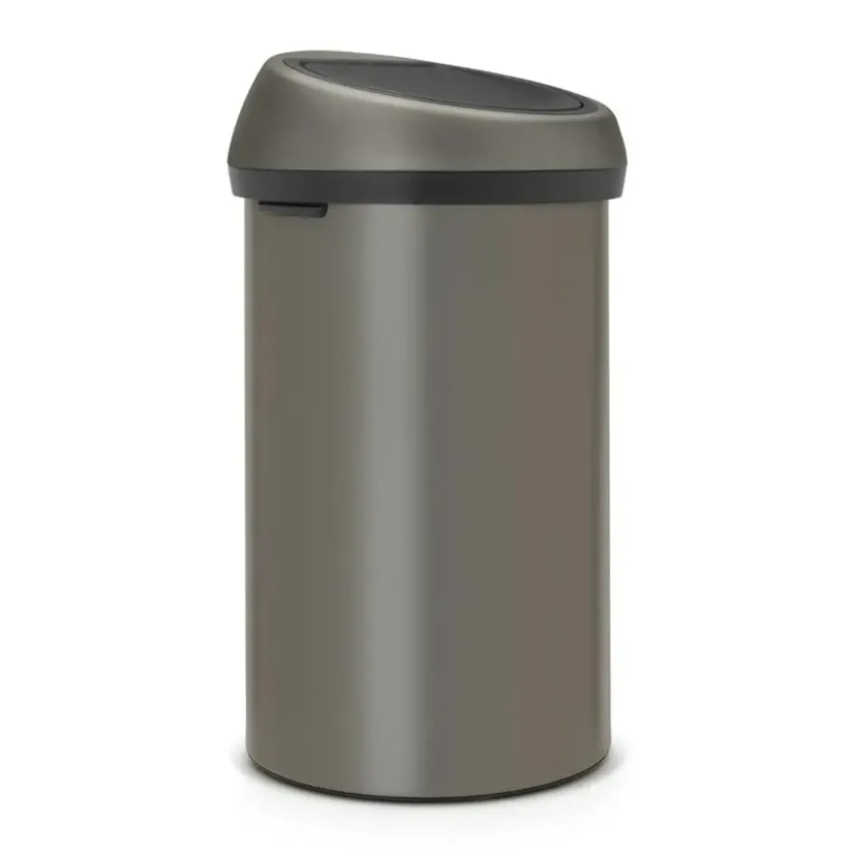 Brabantia Touch Bin Afvalemmer 60 liter Platinum
