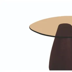 Brix - Bijzettafel - Brix Mylon Burgundy 50cm - Bruin