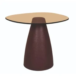 Brix - Bijzettafel - Brix Mylon Burgundy 50cm - Bruin