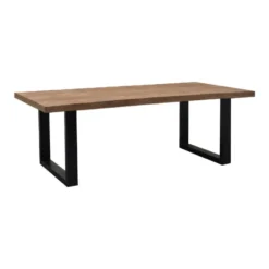 Brix - Bruine Eetkamertafel - Mangohout - 160x90 cm