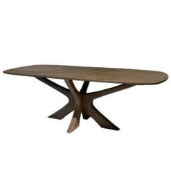 Brix - Eetkamertafel Montreaux - Bruin - Mangohout - 220 cm