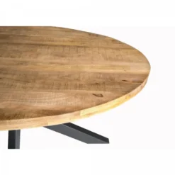 Brix - Ovale Eetkamertafel - Mangohout - 180cm - Bruin
