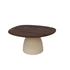 Brix - Salontafel Marron - Beige - Mangohout - 86 cm