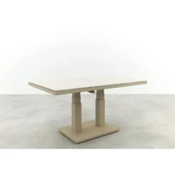 Brooklyn up& down verstelbare tuintafel 140x85 cm. - Latte