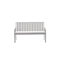 Bruno parkbank - aluminium - taupe - valley sand