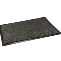 Buemag Deurmat binnen - zwart - 60x40cm - anti slip -droogloopmat
